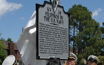 Filipinos in the U.S. Navy honored with Historical Highway Marker in Virginia Beach