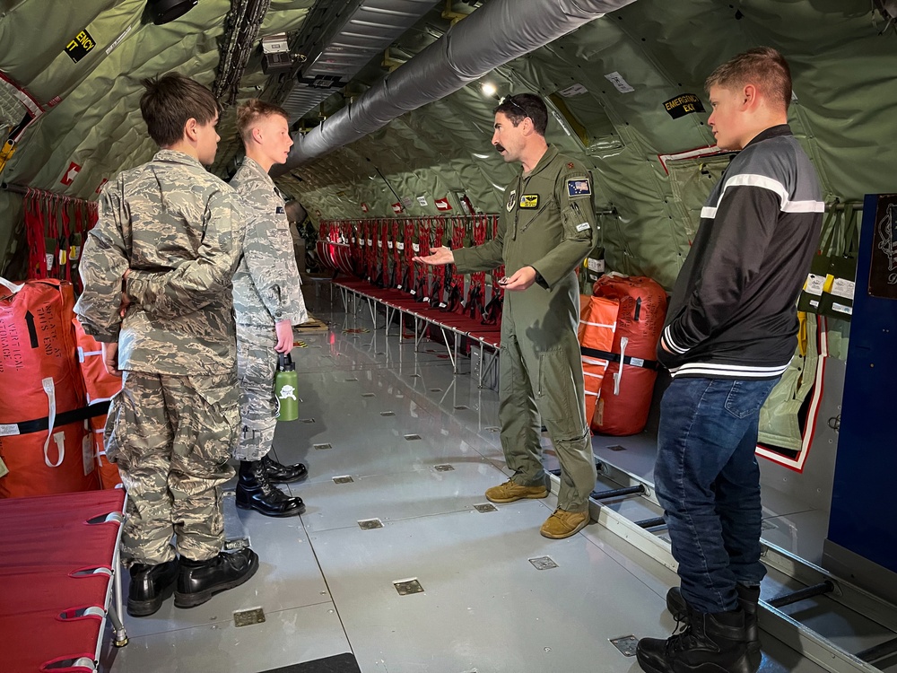 DVIDS Images Fairbanks and Eielson Civil Air Patrol tour 168th Wing KC135 mission [Image 24