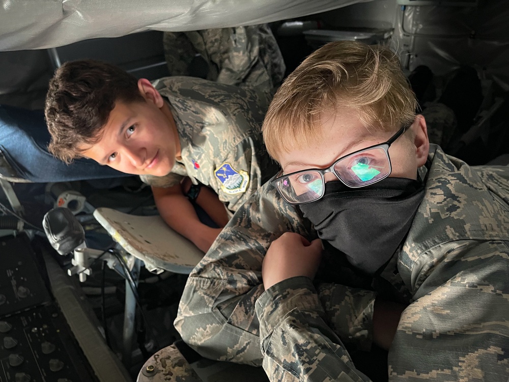 DVIDS Images Fairbanks and Eielson Civil Air Patrol tour 168th Wing KC135 mission [Image 27