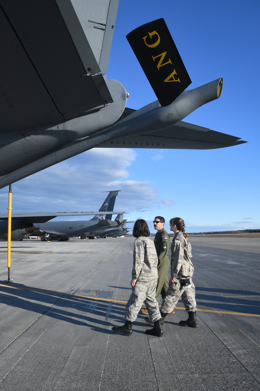 DVIDS Images Fairbanks and Eielson Civil Air Patrol tour 168th Wing KC135 mission [Image 30
