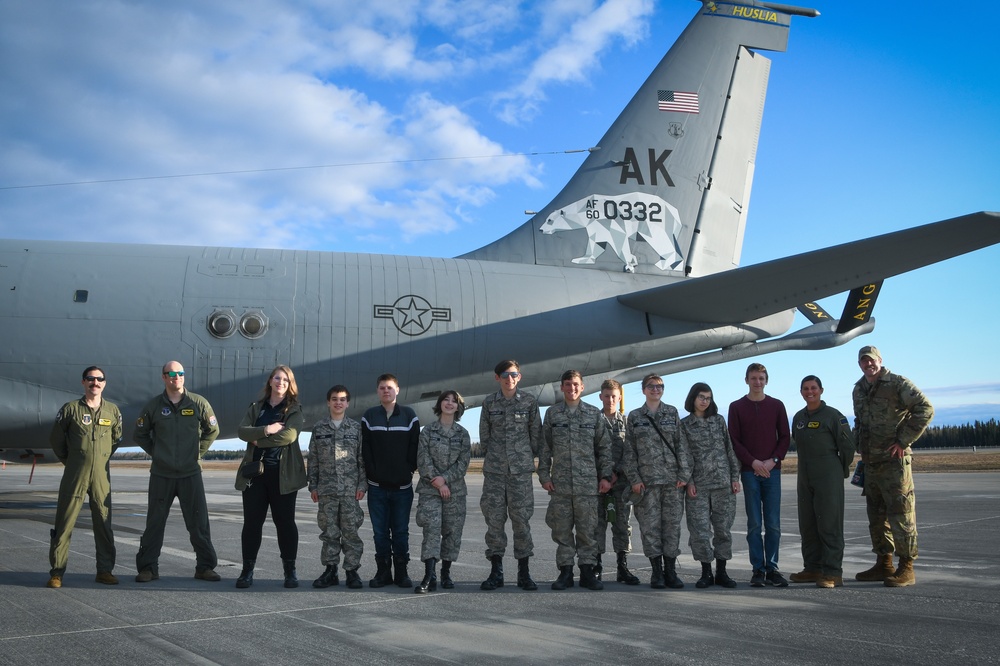 DVIDS Images Fairbanks and Eielson Civil Air Patrol tour 168th Wing KC135 mission [Image 33