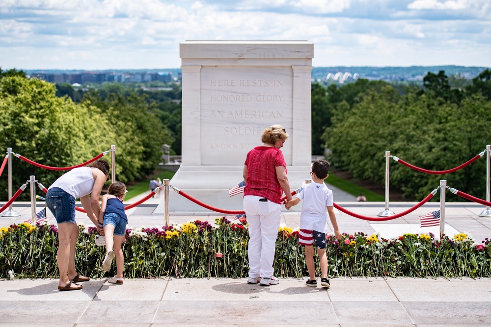 Flowers of Remembrance Day