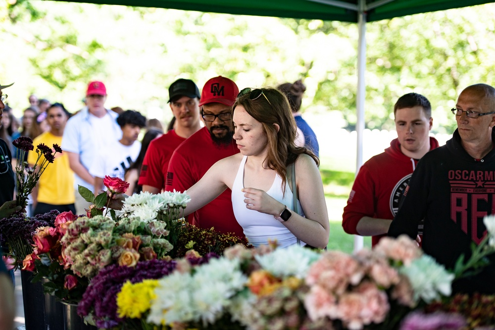 Flowers of Remembrance Day