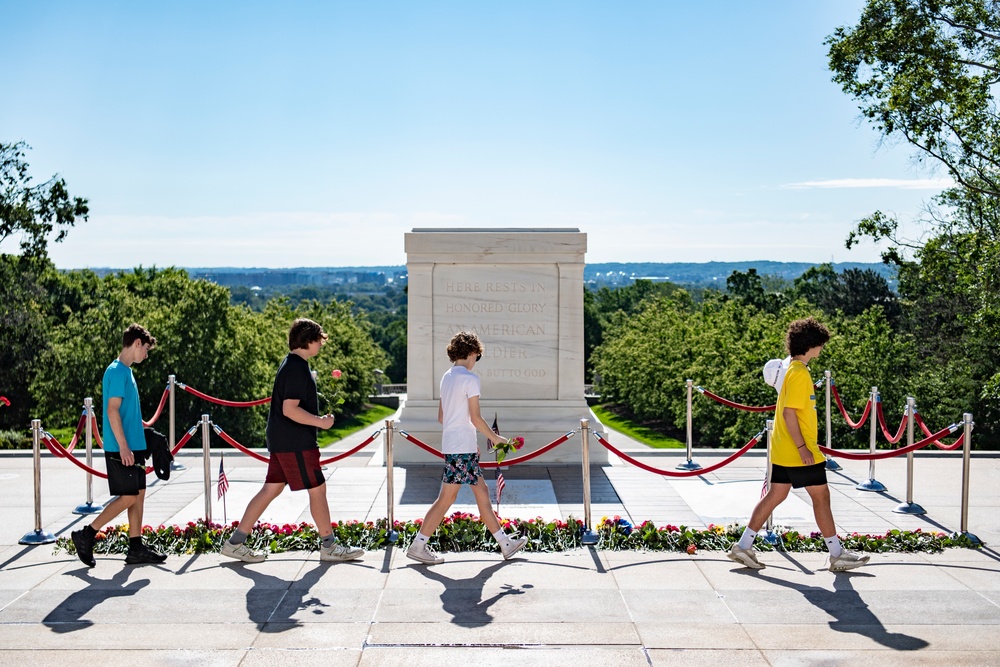 Flowers of Remembrance Day