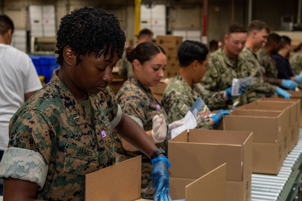 LA Fleet Week Los Angeles Region Food Bank COMREL