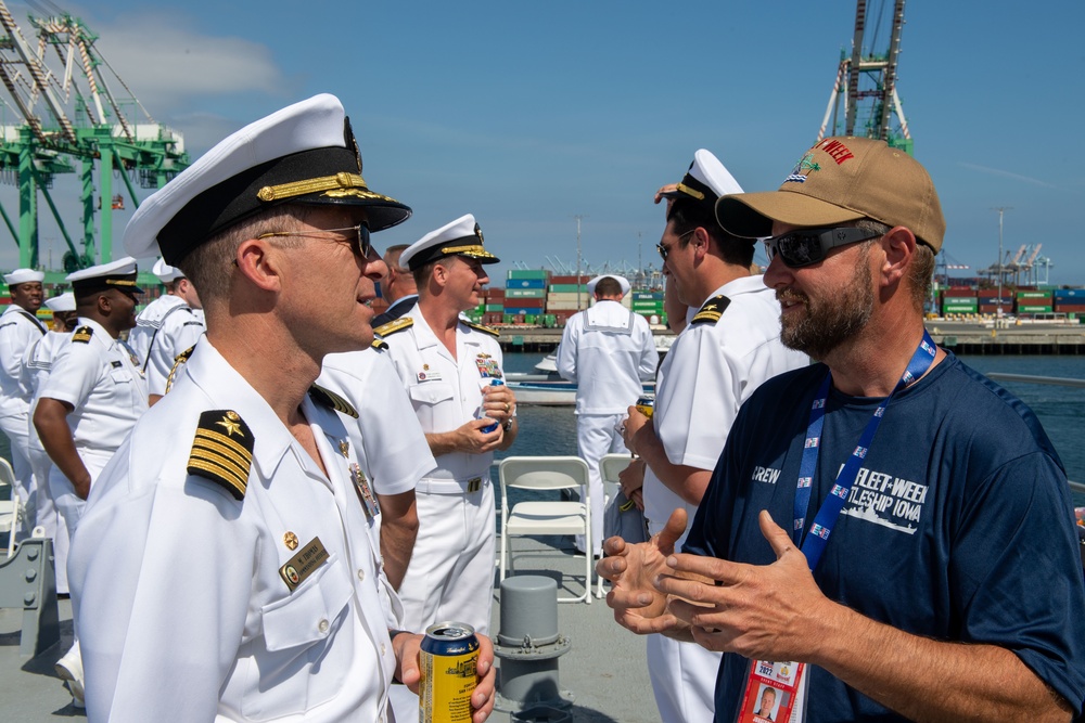 LA Fleet Week Surface Navy Association Gathering