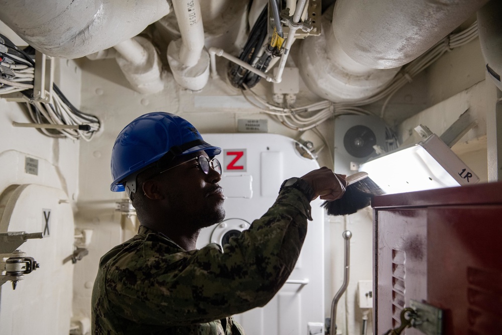 USS America (LHA 6) Conducts Daily Operations