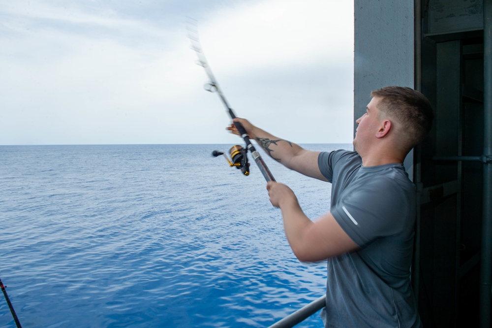 The Harry S. Truman Carrier Strike Group is on a scheduled deployment in the U.S. Naval Forces Europe area of operations, employed by U.S. Sixth Fleet to defend U.S., Allied and Partner interests.