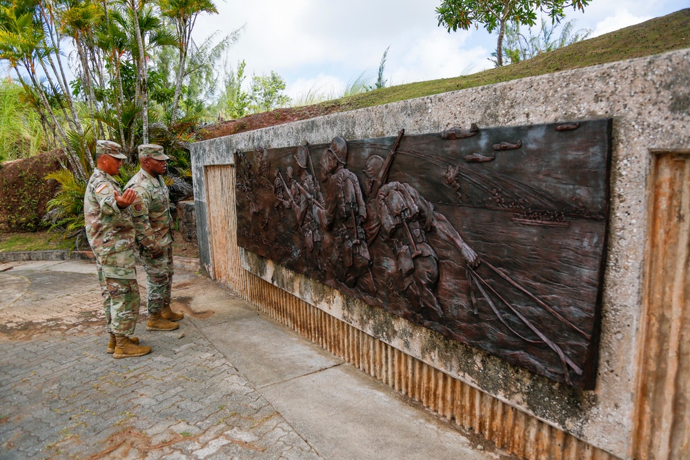 SEA Whitehead visits Guam National Guard