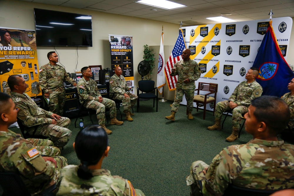 SEA Whitehead visits Guam National Guard