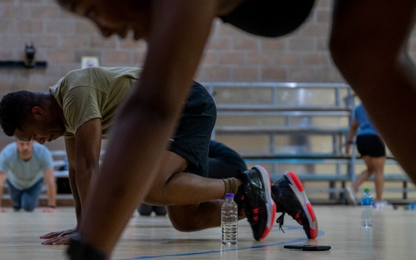 Fitting in fitness on a deployment schedule