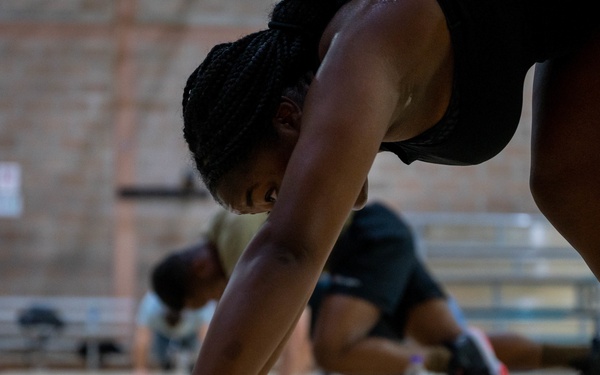 Fitting in fitness on a deployment schedule