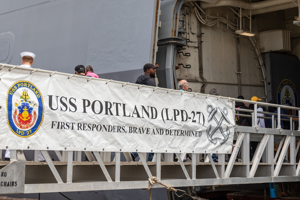 USS Portland (LPD 27) Hosts Public Tours at LA Fleet Week