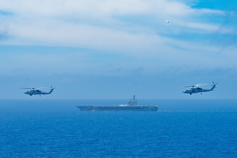 USS Ronald Reagan (CVN 76) Conducts Flight Operations