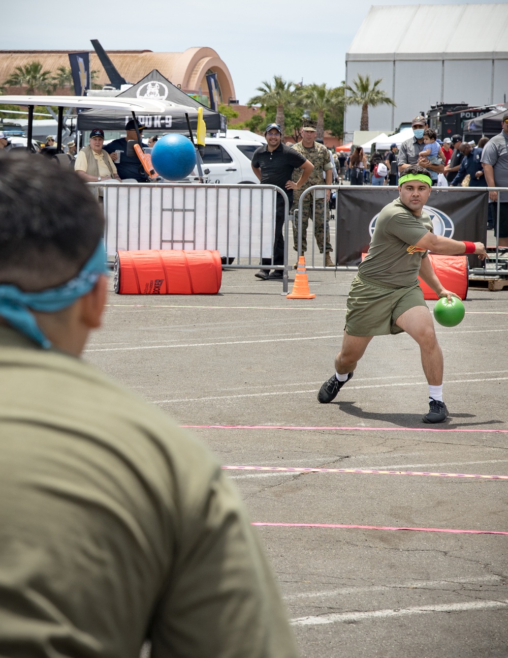 15th MEU Marines participate in dodgeball tournament