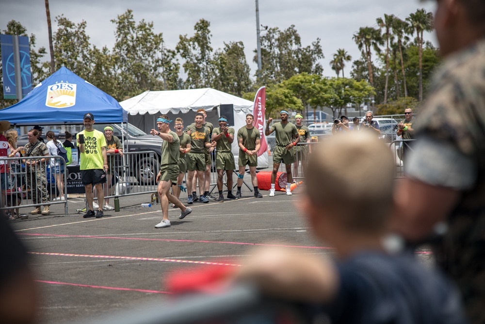 15th MEU Marines participate in dodgeball tournament