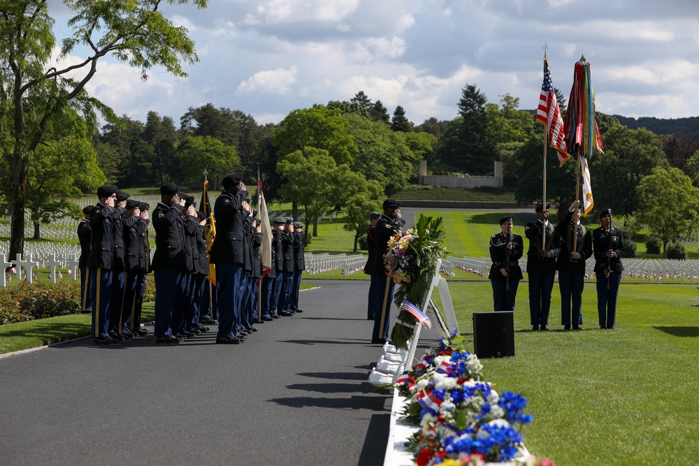 21st TSC attends Lorraine American Cemetery and Memorial 2022