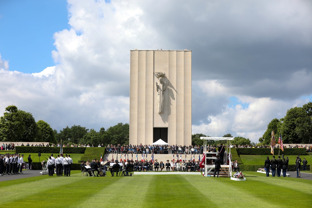 21st TSC attends Lorraine American Cemetery and Memorial 2022