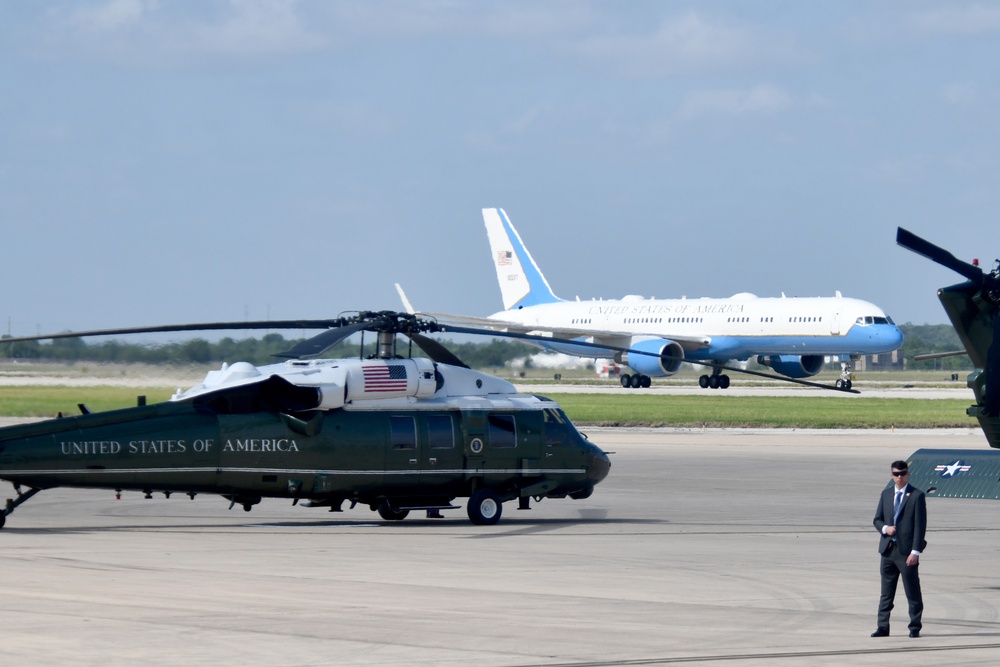 U.S. President Joe Biden visit to JBSA 29 May 2022