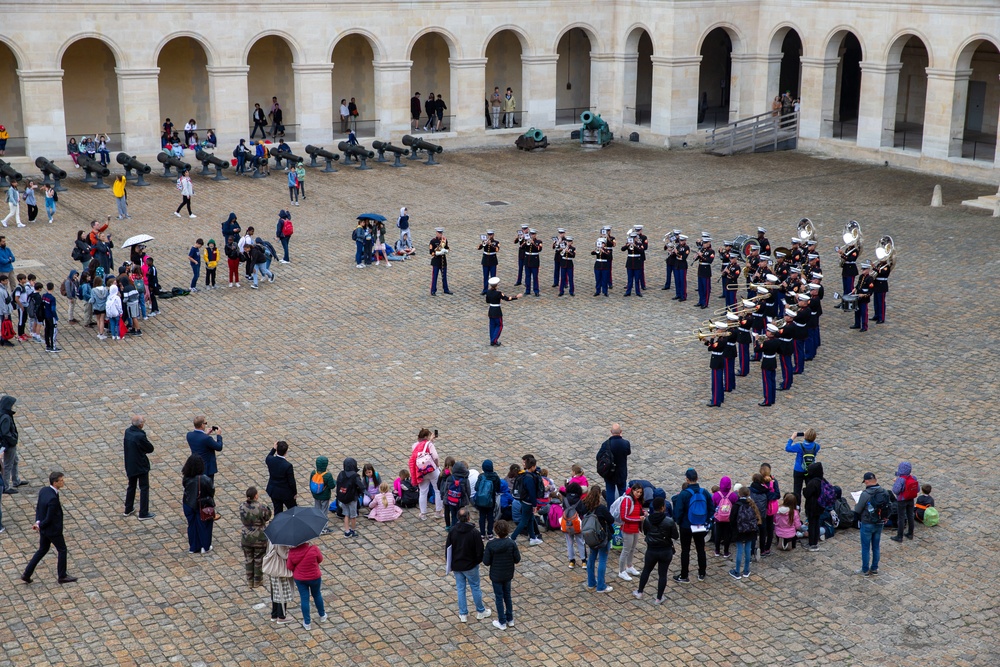2d Marine Division Band -  Les Invalides 2022