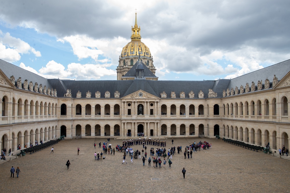 2d Marine Division Band -  Les Invalides 2022