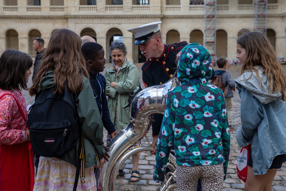 2d Marine Division Band -  Les Invalides 2022