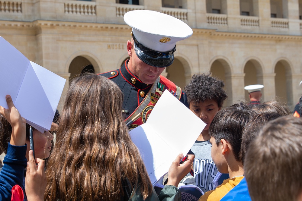 2d Marine Division Band -  Les Invalides 2022