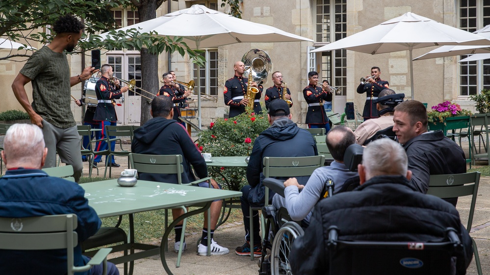 2d Marine Division Band -  Les Invalides 2022