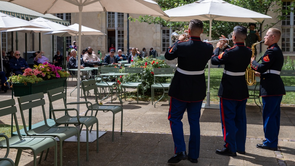 2d Marine Division Band -  Les Invalides 2022