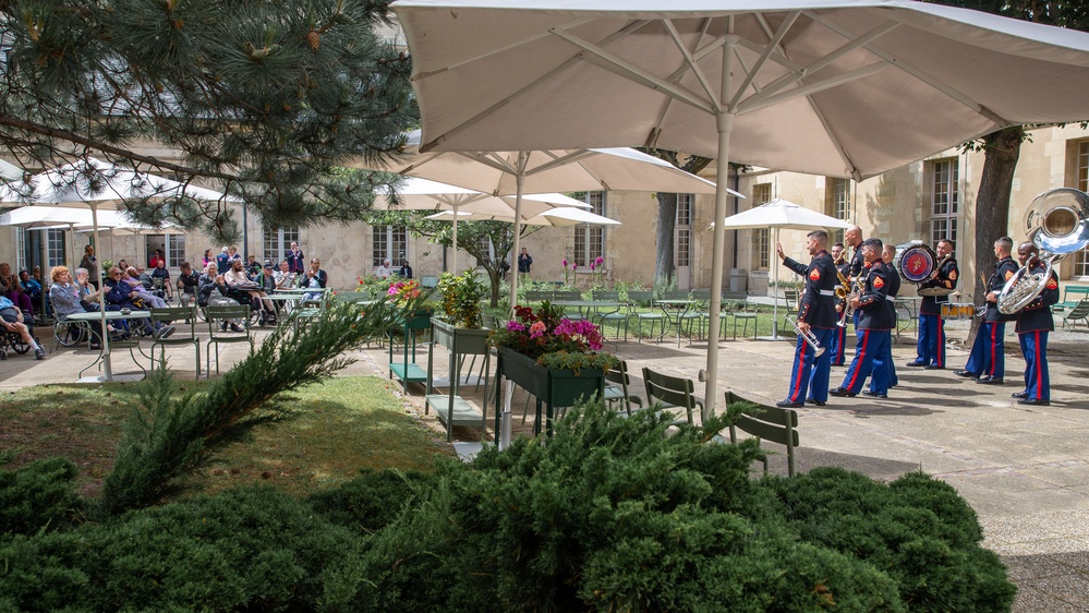 2d Marine Division Band -  Les Invalides 2022