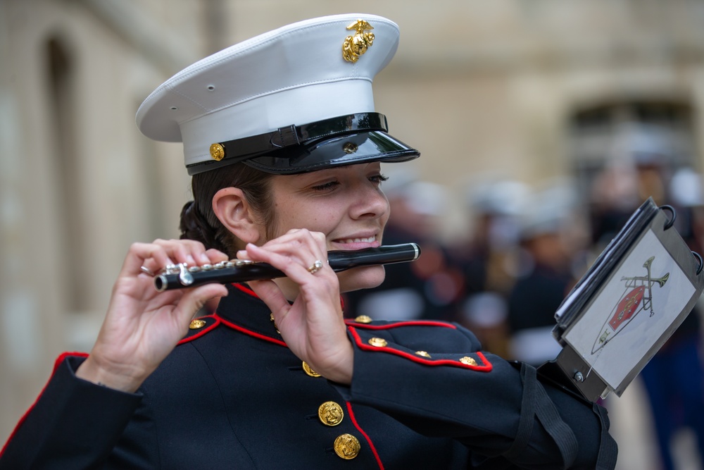 2d Marine Division Band -  Les Invalides 2022