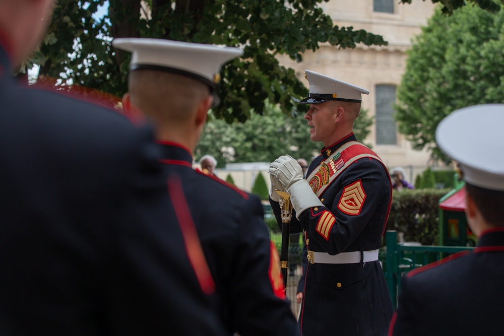 2d Marine Division Band -  Les Invalides 2022