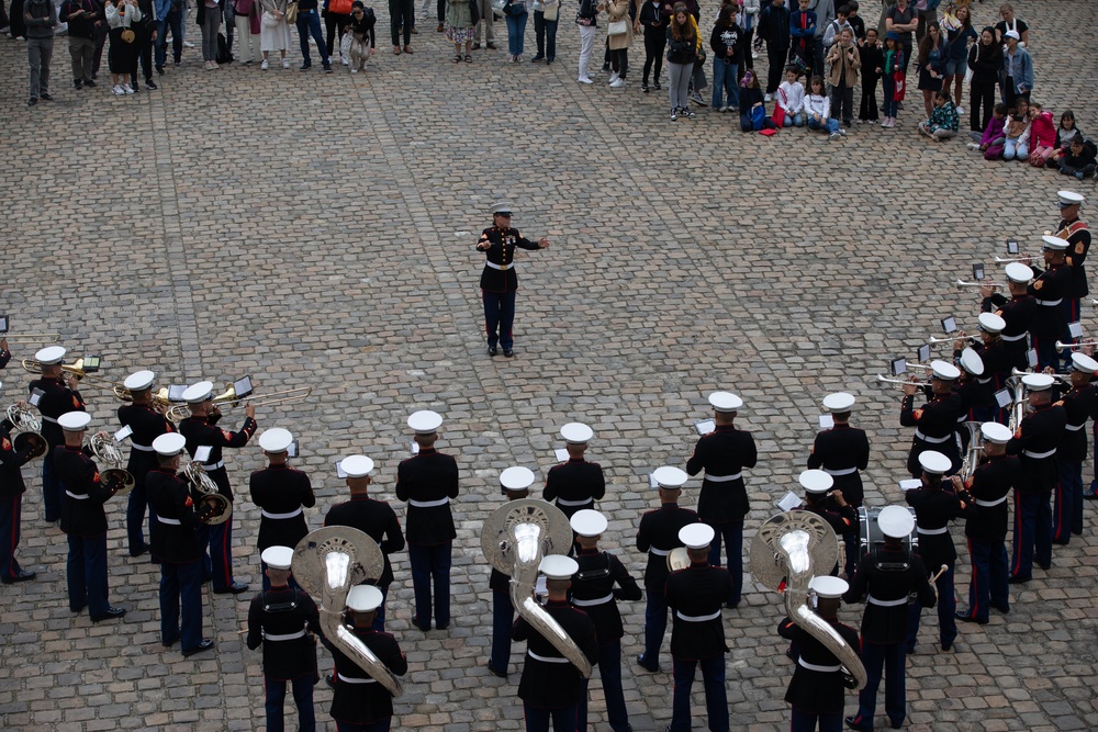 2d Marine Division Band -  Les Invalides 2022