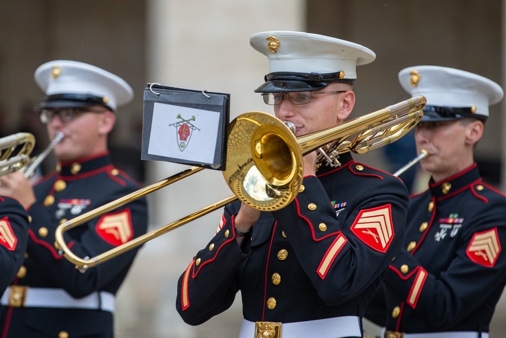 2d Marine Division Band -  Les Invalides 2022