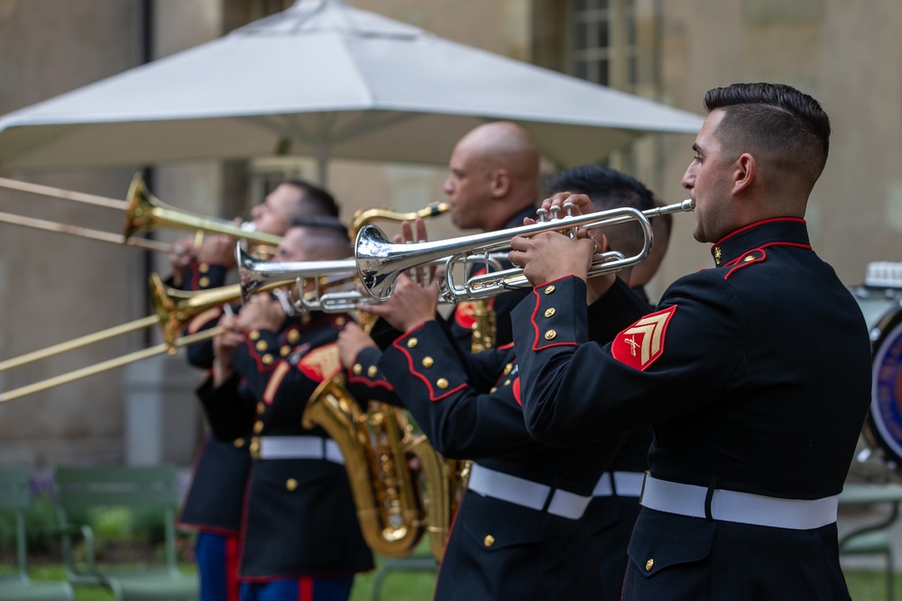 2d Marine Division Band -  Les Invalides 2022