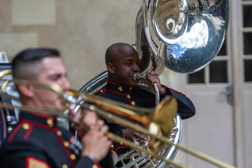 2d Marine Division Band -  Les Invalides 2022