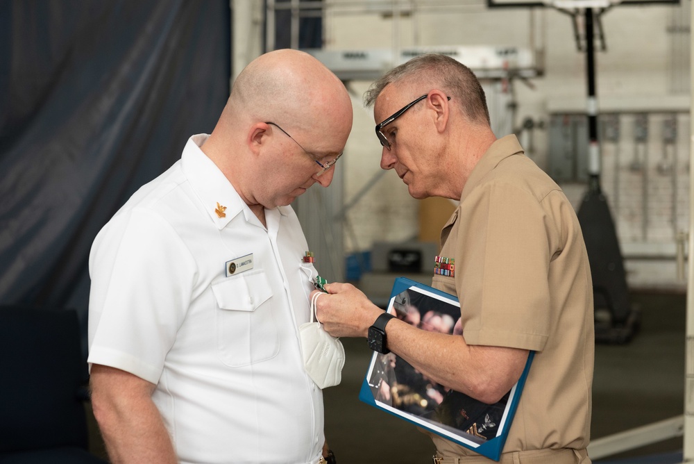 Musician 1st Class Dan LaMaestra Retires from U.S. Navy Band
