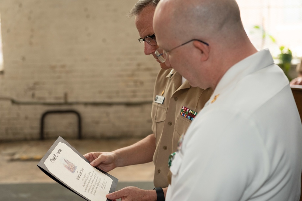 Musician 1st Class Dan LaMaestra Retires from U.S. Navy Band