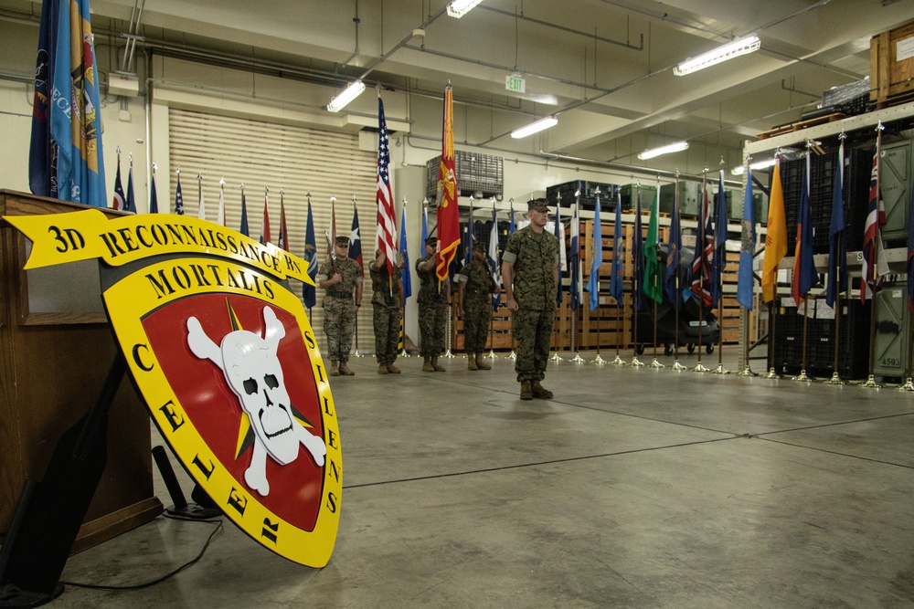 3d Reconnaissance Battalion change of command ceremony