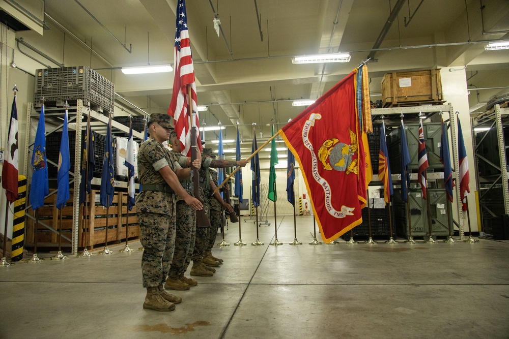 3d Reconnaissance Battalion change of command ceremony