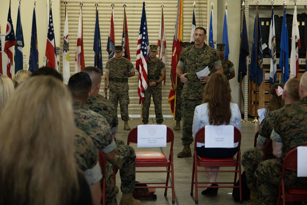 3d Reconnaissance Battalion change of command ceremony