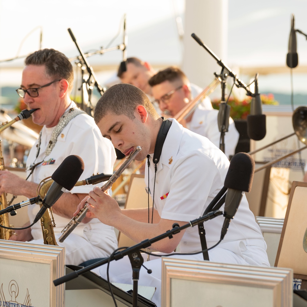 U.S. Navy Band Commodores perform public concert at National Harbor in celebration of Memorial Day