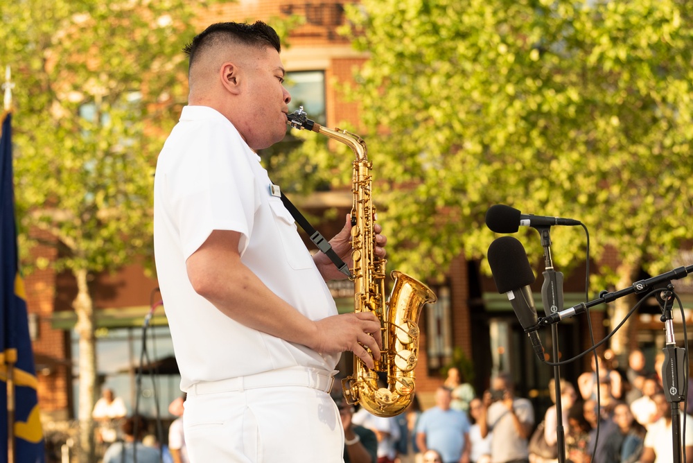 U.S. Navy Band Commodores perform public concert at National Harbor in celebration of Memorial Day