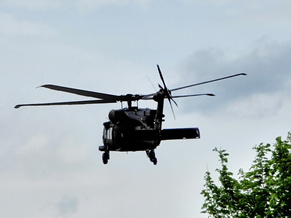 May 2022 training operations for UH-60 Black Hawk helicopter crew