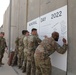 CJTF-OIR personnel conduct a Memorial Day observance at Union III Forward Operating Base, Iraq