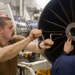 Abraham Lincoln sailors conduct aviation maintenance