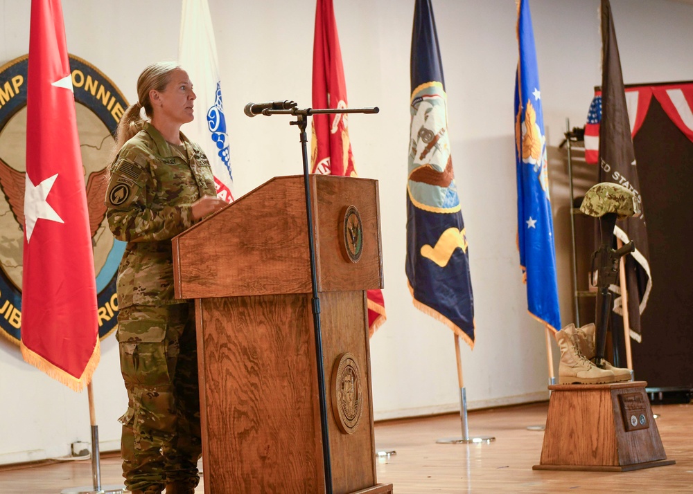 CJTF-HOA conducts Memorial Day service