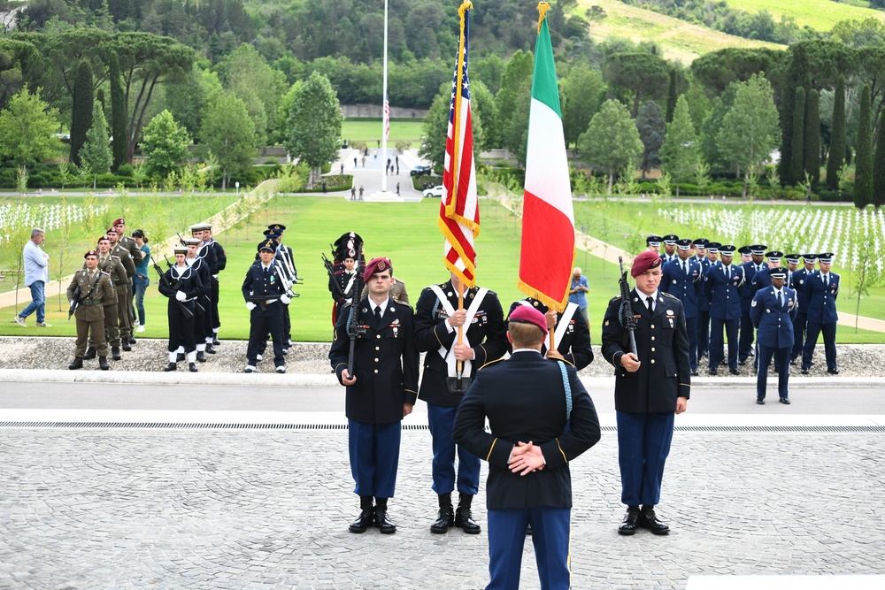 Memorial Day 2022 at Florence American Cemetery