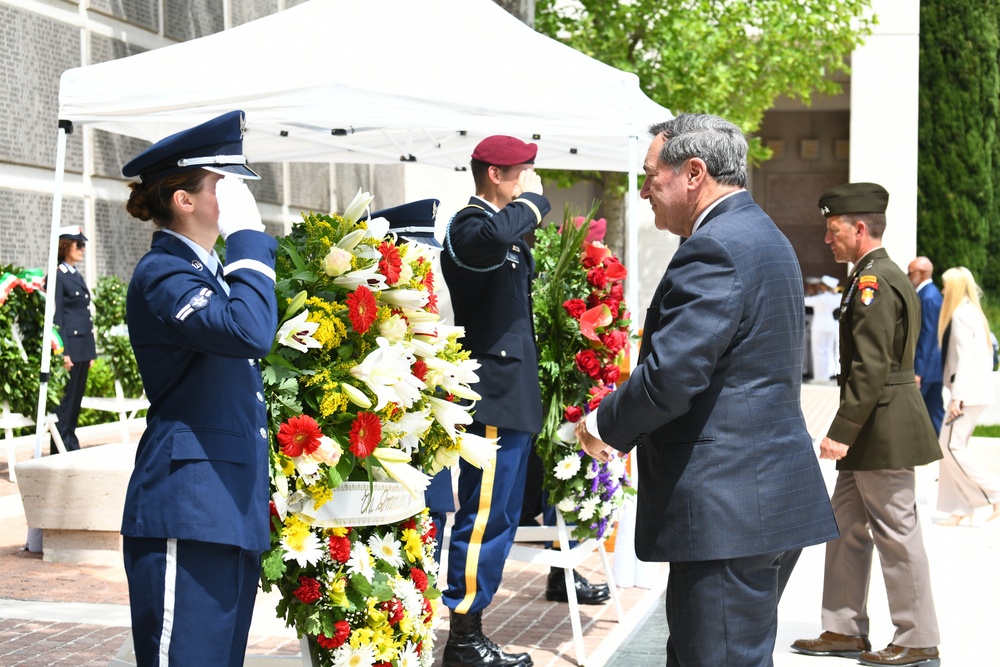 Memorial Day 2022 at Florence American Cemetery