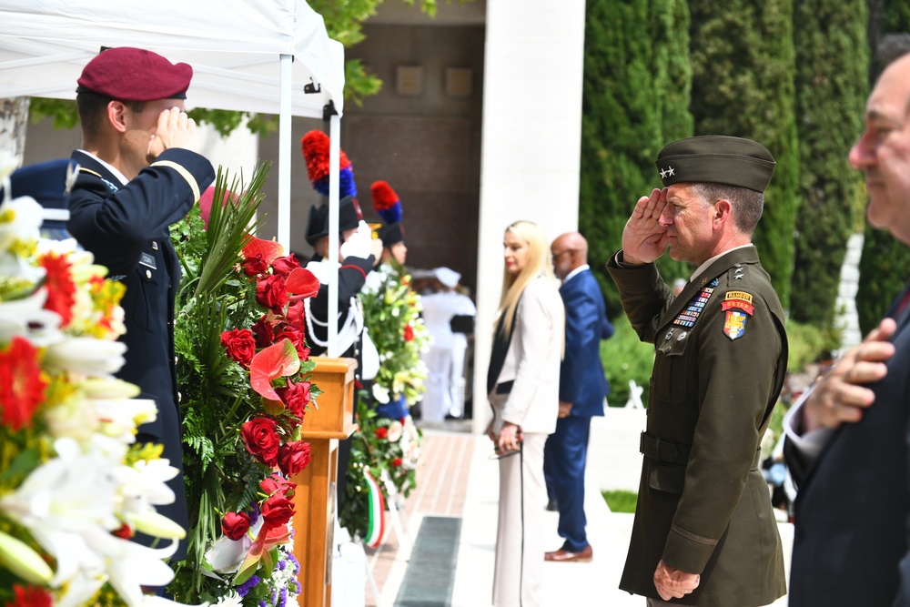 Memorial Day 2022 at Florence American Cemetery